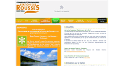 Desktop Screenshot of cc-stationdesrousses.fr