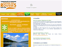 Tablet Screenshot of cc-stationdesrousses.fr